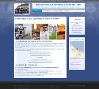 Site internet pour un restaurant du calvados